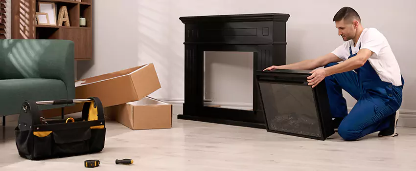 Old Rusted Metal Fireplace Repair And Replacement in Margate, FL
